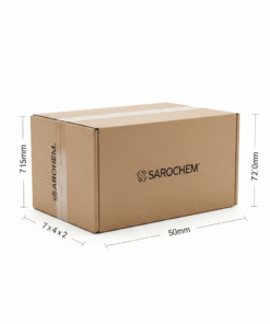 Sarochem 3 ply Brown Corrugated Packing Box Size 7x4x2 inches | Durable Shipping & Courier Box