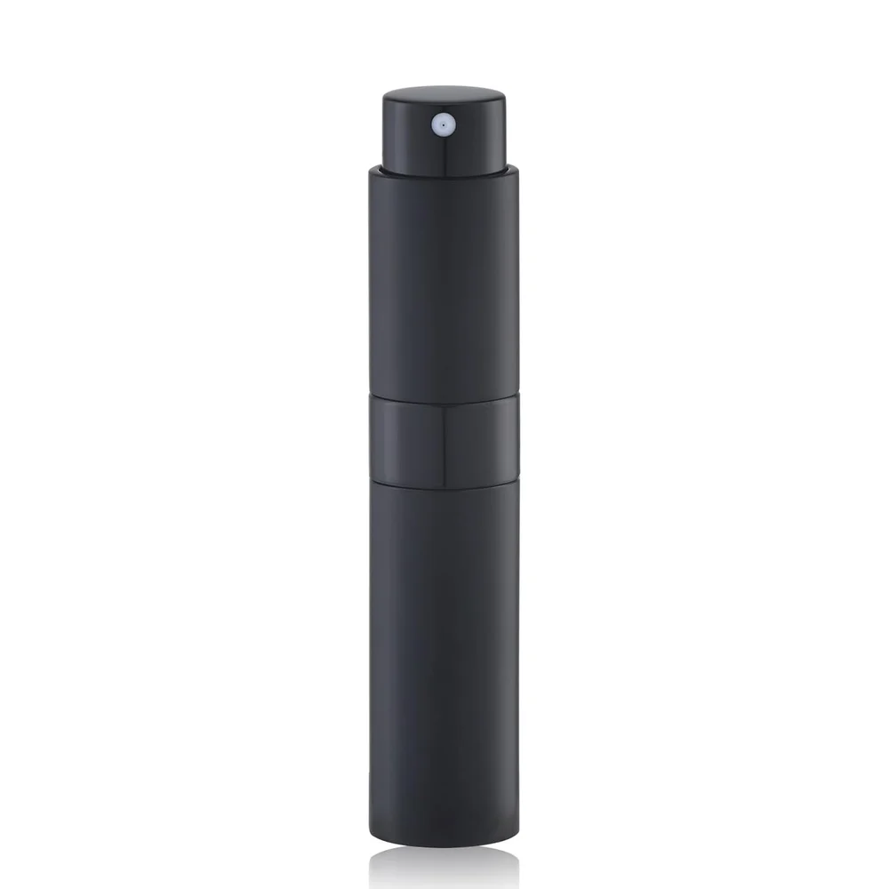 10ml Black Matte Aluminum Tester Spray Bottle (Perfume Tester Bottle ) - | Portable & Refillable Travel Perfume Atomizer with Ultra Projection Spray - Sarochem™ 10ml Black Matte Aluminum Tester Spray Bottle (Perfume Tester Bottle ) - | Portable & Refillable Travel Perfume Atomizer with Ultra Projection Spray - Sarochem™