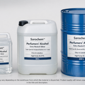 Premium Denatured Perfumers’ Alcohol (Alcohol Denat.) - Grain Derived | Extra Neutral Odour | Clear & Colorless | High Proof  96-97%