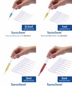 Pipette Dropper | High-Accuracy & Precise Volume Graduation | Re-Usable / Disposable | Premium Quality Plastic