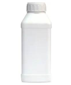 HDPE Square Bottle – Spill Proof | Virgin Plastic | Reusable Chemical Bottle - Sarochem®
