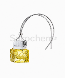 10ml Wooden Cap Car Hanging Perfume Diffuser Bottle with Silver Elegant Cover-Sarochem®